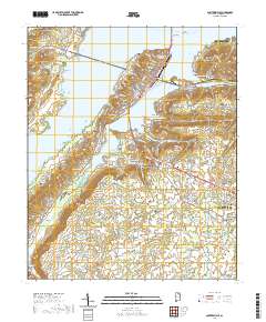 Guntersville 2020 topographic map thumbnail