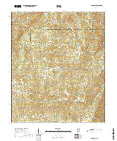 Hackneyville 2020 topographic map thumbnail