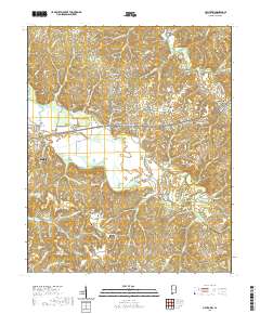 Halltown 2020 topographic map thumbnail