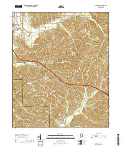 Hamilton SW 2020 topographic map thumbnail