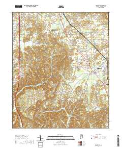 Hanceville 2020 topographic map thumbnail