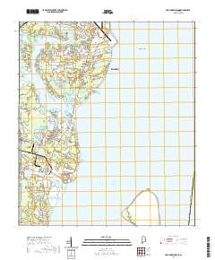 Hollingers Island 2020 topographic map thumbnail