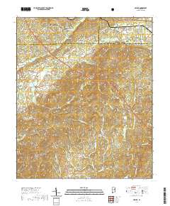 Hollins 2021 topographic map thumbnail