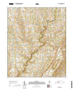 Holly Pond 2020 topographic map thumbnail