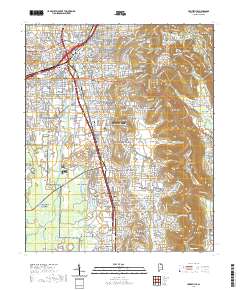 Huntsville 2020 topographic map thumbnail