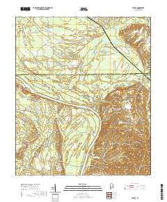 Hybart 2020 topographic map thumbnail