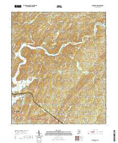 Jacksons Gap 2020 topographic map thumbnail