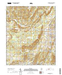 Jacksonville West 2020 topographic map thumbnail