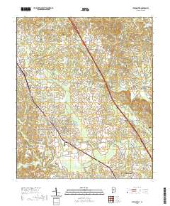 Jemison East 2020 topographic map thumbnail