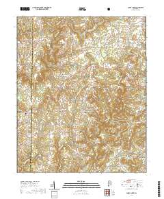 Jones Chapel 2021 topographic map thumbnail