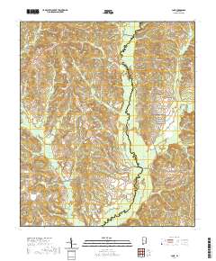 Josie 2020 topographic map thumbnail