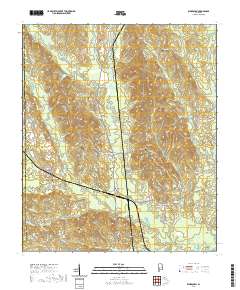 Kimbrough 2020 topographic map thumbnail
