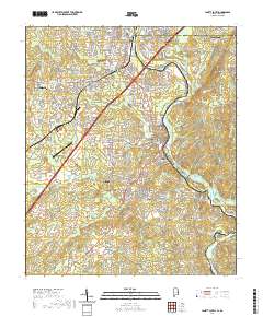Lanett South 2020 topographic map thumbnail
