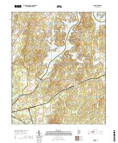 Laniers 2020 topographic map thumbnail