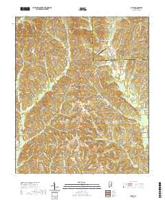 Lapine 2020 topographic map thumbnail