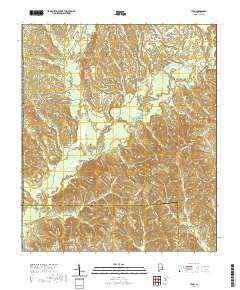 Leon 2020 topographic map thumbnail