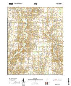 Lexington 2020 topographic map thumbnail