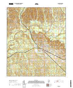 Linden 2020 topographic map thumbnail