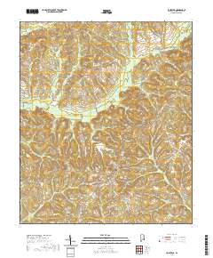 Louisville 2020 topographic map thumbnail