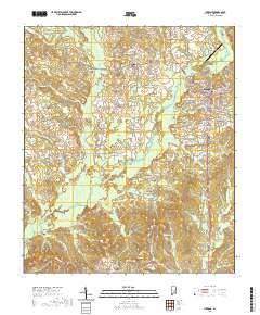Luverne 2020 topographic map thumbnail