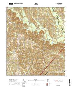 Lyeffion 2020 topographic map thumbnail