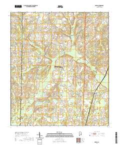 Madrid 2020 topographic map thumbnail