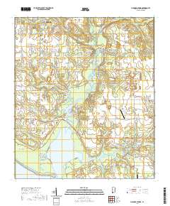 Magnolia Springs 2020 topographic map thumbnail