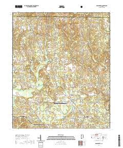 Manchester 2021 topographic map thumbnail