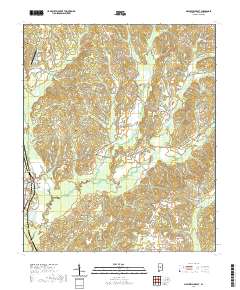 Maplesville East 2020 topographic map thumbnail