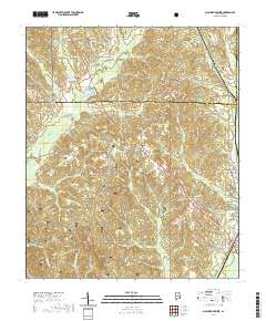 Maplesville West 2021 topographic map thumbnail