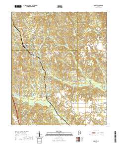 Marbury 2020 topographic map thumbnail