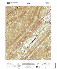 McCalla 2020 topographic map thumbnail
