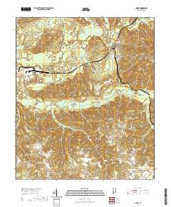 Mexia 2020 topographic map thumbnail