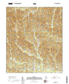 Millry North 2020 topographic map thumbnail