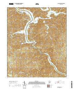 Mitchell Dam 2020 topographic map thumbnail