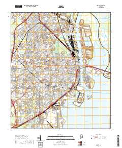Mobile 2020 topographic map thumbnail