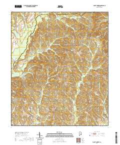 Mount Andrew 2020 topographic map thumbnail