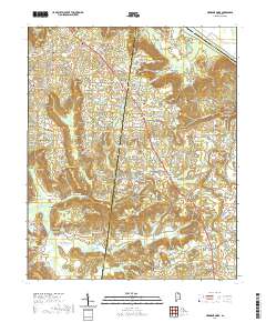 Newsome Sinks 2020 topographic map thumbnail