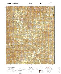 Oak Level 2021 topographic map thumbnail