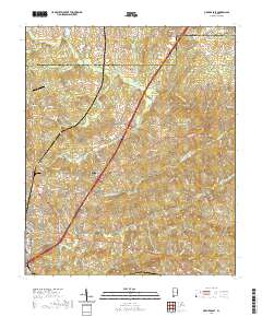 Opelika East 2020 topographic map thumbnail