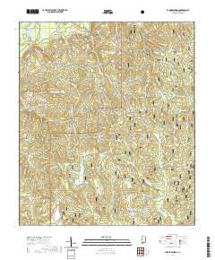 Parker Springs 2021 topographic map thumbnail