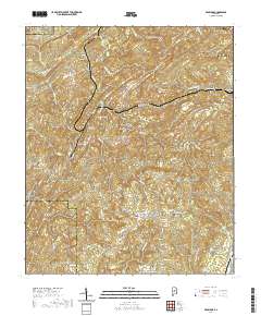 Pea Ridge 2020 topographic map thumbnail