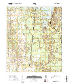 Pickensville 2020 topographic map thumbnail