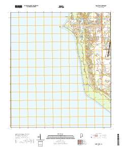 Point Clear 2020 topographic map thumbnail