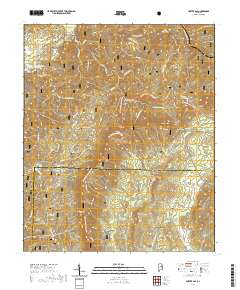 Porter Gap 2021 topographic map thumbnail