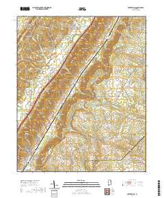 Portersville 2020 topographic map thumbnail