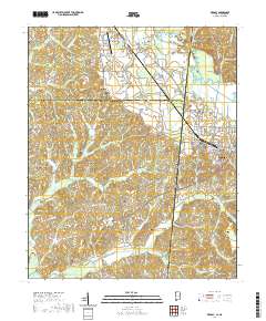 Red Bay 2020 topographic map thumbnail