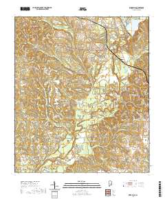 River Falls 2020 topographic map thumbnail