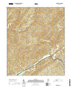Roanoke West 2020 topographic map thumbnail