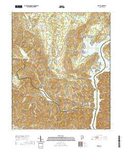 Shelby 2020 topographic map thumbnail